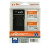 Jupio Value Pack: 2x Battery Li-90B/Li-92B 1270mAh + USB Single Charger