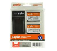 Jupio Value Pack: 2x Battery LP-E10 + USB Single Charger