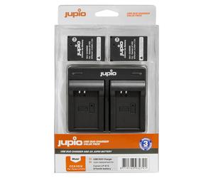 Jupio Value Pack: 2x Battery LP-E12 + USB Dual Charger