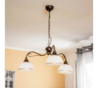 Jupiter Casale pendant light, 3-bulb Ø 74cm