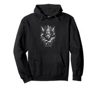 Jupiter god and king with mythic lightning Pullover Hoodie