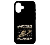 Jupiter Is My Favorite Planet Sarcastic Saturn Case for iPhone 16