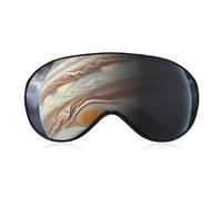 Jupiter Landscape Eye Mask, Side Sleeping Mask Light Blindfold Sleeping Mask Nose Pad and Elastic Band for Children Women and Men