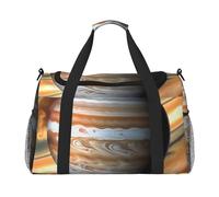 Jupiter Landscape Hand Travel Bag.Fashionable Design, Large Storage Capacity, Suitable For Business Trips And Short Trips., Black, One Size
