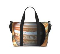 Jupiter Landscape Hand Travel Bag. For Men And Women. Durable Material And Stylish Design, Suitable For Business And Leisure Travel., Black, One Size