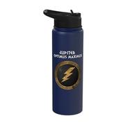 Jupiter Optimus Maximus Ancient Roman God Stainless Steel Insulated Water Bottle