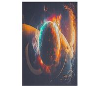 Jupiter Planet 1000 Piece Jigsaw Puzzle- Brain Teaser Game for Adults & Children - Educational Activities Wooden Jigsaws 78×53cm