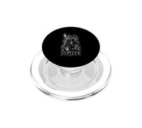 Jupiter Roman God Thunder in Storm Lightning Power PopSockets PopGrip for MagSafe