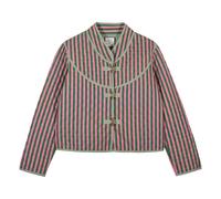 Jupiter Stripes Quilted Jacket Pink