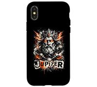 Jupiter the roman god a power mythos design Case for iPhone X/XS