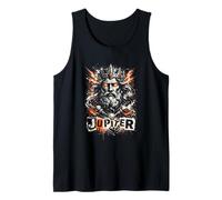 Jupiter the Roman god a Power Mythos Design Tank Top