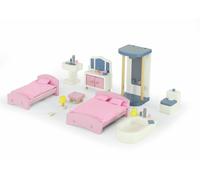 Jupiter Workshops Bedroom & Bathroom Doll House Accessories
