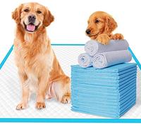 JupiterJX Puppy Dog Pet Training Pads Leak Proof Disposable Puppy Dog Pee Wee Pads Super Absorben Quick Dry Pee Wee Mats for Dogs Cats Rabbits (60 X 45 CM, 100)