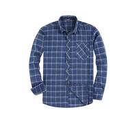JupiterSecret Mens Flannel Shirt Classic Checked Shirt Mens Casual Button-Down Shirts Long Sleeve for Daily Wear
