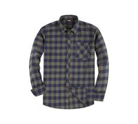 JupiterSecret Mens Flannel Shirt Classic Checked Shirt Mens Casual Button-Down Shirts Long Sleeve for Daily Wear