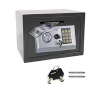 Jupitor Security Safe 16L Electronic Home Mini Box Secure with Deposit Slot & PIN Code Password 2 Emergency Keys Lockable, Wall Mounted Documents, Money - Collection 14''x 10''x 10'' Grey