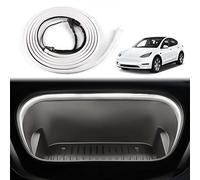 JUPIZEUS for Tesla Model Y 2021 2022 2023 Frunk LED Light Strip Front Trunk Light Bar Decoration Lights Accessories Waterproof DC 15V White Light