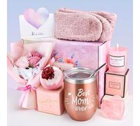 JUPOZOP New Mom Gifts for Women After Birth, Birthday Gifts From Daughters, Relaxing Gift Basket for Mom, Grandma, Nana, Mother in Law