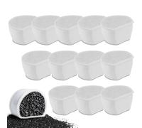 jupsjuice Filter for Cat Fountain, Cat Water Dispenser Filter Refill Pack - Pack of 12 Long-Lasting Odour Absorption Kittens Puppies Drinking Trough Accessories for Hair Dirt Particles Clogging