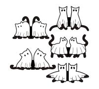 jupsjuice Magnetic Book Marks, Cute Cat Reading Accessories - Magnetic Bookmarks for Women - for Women Men Teacher Readers Christian Bookish Home School Classroom Office