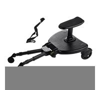 jupsjuice Stroller Rider Board | Adjustable Standing Ride on Attachment - Universal Stroller Board with Seat | for Kids Girls Boys Outdoor Shopping Walking Picnic Camping Vacation Daily