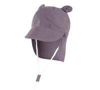 Jupsk Baby Sun Hat Toddler Bucket Hat Wide Brim Summer Beach Cap with Neck Protection UPF50 for Kids Child Boys Girls 2-4 Years (Grey)