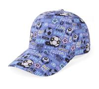 Jupsk Kids Baseball Cap, Toddler Boys Adjustable Baseball Sun Hat for Outdoor Summer, 50+ UPF Cotton Children's Snapback-Cap Soft Lightweight Adjustable Hat for 2-6 Years Blue