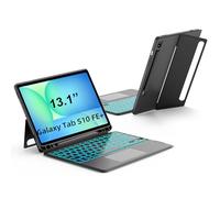 JUQITECH Magnetic Trackpad Keyboard Case for Samsung Galaxy Tab S10FE+ 13.1