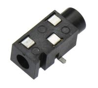 Juqoyue 100pcs PJ320B 3.5MM Headphone Audio Socket 3/4Pins Audio Interface DIP/SMD