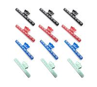 Juqoyue 12pcs Universal Piano Sheet Music Clip Four Colors Piano Music Score Clip Musical Instrument Accessories