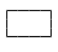 Juqoyue 16:9 Simple Projector Curtain 150 Inch Portable HD Display Screen Home Cinema Theater Movie Outdoor Office