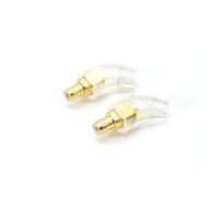 Juqoyue 1Set Style for Ie400/Ie500 PRO Earphone Upgrade Cable DIY Headphone Cable Pin Plug Curved Pin Plug Curved Pin