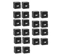 Juqoyue 3d Printer Accessories V3 SE Hot End Extrusion Nozzle Heating Block High Temperature Protective Sleeve Silicone