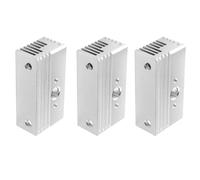 Juqoyue 3Pcs for Sprite Extruder Aluminum Heat Sink Cooling Block for Ender3S1 Plus Pro/CR10 Smart Pro/Sermoon V1Pro for Sprite Extruder 3D Printer 3D Printer Aluminium Extruder Heatsink Extruder