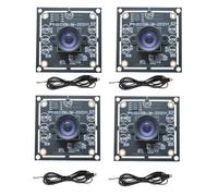 Juqoyue 4PCS 100 Degree Camera Module OV9732 1MP 1280x720 30fps USB Camera Module Drive Free for WinXP/7/8/10 With1.5M Cable