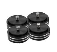 Juqoyue 4pcs HIFI Audio Anti-Shock Shock Foot Pad Feet Speakers Amplifier CD Player Feet Pads Vibration