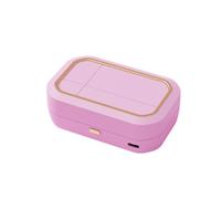 Juqoyue Contact Lens Cleaning Ultrasonic Cleaning Machine Four Block Fixed Time Portable Pupil Cleaning Device B