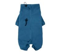 Juqoyue Dog Winter Coat Soft Fleece Pullover Pajamas, Pet Warm Cold Weather Jacket Vest Cozy Jumpsuit Apparel Clothes M