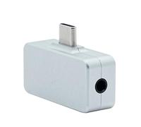 Juqoyue High Performance Decoding Portable Multifunction Adapter Type-C to 3.5mm and 4.4mm Female HiFi Adapter