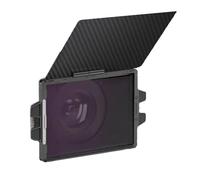 Juqoyue Matte Box with 4 Inch X 5.65 Inch Filter Tray Carbon Fiber Flag for Mirrorless DSLR Camera with 67/72/77/82mm Lens