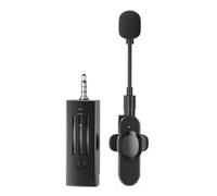 Juqoyue Mini Wireless Microphone 3.5mm Bluetooth Speaker Collar Microphone Speaker for Lectures Classroom Teaching 1 in 1