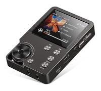Juqoyue MP3 Player, Lossless DSD High Definition Portable Hi-Fi Digital Audio Music Player with 64GB Memory Card
