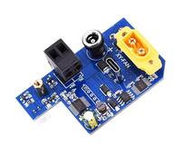 Juqoyue Multi Interface Power Input and Fan Control Board Various Power Supply DIY Module Three Gear Adjustment 6-70vdc