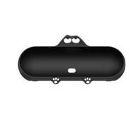 Juqoyue Silicone Case Protective Cover Cute Cartoon Holder Stand Simple Dustproof for Beat Pill Speaker Black
