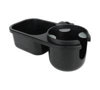Juqoyue Stroller Snack Holder, Stroller Cup Holder with Snacks Holder, Universal Stroller Snack Catcher and Drinks Holder