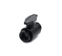 Juqoyue Water Cooling Kit Water Stop Valve Hard Pipe Closing Pipeline Double Inner G1/4 Thread A