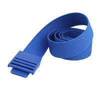 Juqrelith 150CM Durable Nylon Diving Weights Belt, Adjustable Plastic Buckle Waist Strap for Dive and Scuba - Lightweight, Quick - Dry, Safe and Sturdy for Professional Divers (Blue)