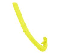 Juqrelith Diving Tube Silica Gel, Free Floating Breathing Tube for Underwater Sport, White - Comfortable Soft Mouthpiece, Easy Breathing, Ideal for Scuba and Snorkeling (Yellow)