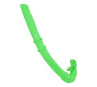 Juqrelith Diving Tube Silica Gel, Free Floating Breathing Tube for Underwater Sport, White - Comfortable Soft Mouthpiece, Easy Breathing, Ideal for Scuba and Snorkeling (Green)