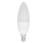 Juqrelith E14 5W RGB Candle Light Bulb, WiFi APP Control, AC 85-265V, 50 / 60Hz - Energy Efficient, Durable PC + Aluminum, Smart Home Lighting